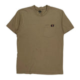Dickies T-Shirt - Medium Khaki Cotton