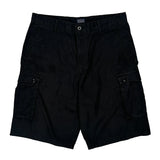 Levis Cargo Shorts - 37W 12L Black Cotton