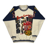 Dream Team Michael Jordan Unbranded Graphic Sweatshirt - Large Cream Cotton