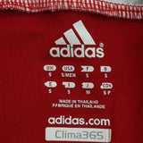 Bayern Munich Adidas 2007-08 Home Football Shirt - Small Red Polyester