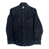 Levis Denim Shirt - Large Dark Wash Denim