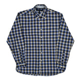 Tommy Hilfiger Checked Shirt - Medium Black Cotton