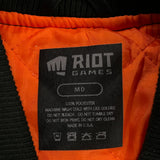 Gmc Ma-1 Riot Games Employee Bomber Jacket - Medium Black Polyester