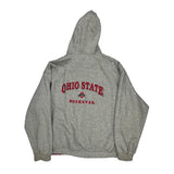 Ohio State Buckeyes Puma Graphic Hoodie - 2XL Grey Cotton Blend