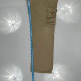 Wrangler Cargo Trousers - 34W 32L Khaki Cotton