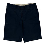 Dickies Shorts - 34W 11L Navy Polyester Blend
