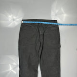 Dickies Carpenter Pants - 33W 34L Gray Cotton