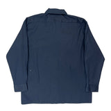 Dickies Shirt - Large Navy Cotton Blend