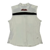 Harley Davidson Studded Vest - Large White Cotton