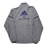 Boston Marathon Adidas Track Jacket - 2XL Grey Polyester
