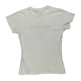 Hard Rock Cafe Graphic T-Shirt - Large White Cotton