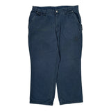 Duluth Cargo Trousers - 34W 30L Blue Cotton