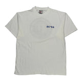 Oneita Graphic T-Shirt - XL White Cotton