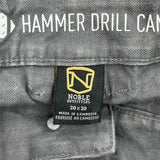 Noble Cargo Pants - 30W 30L Gray Cotton