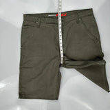 Dickies Carpenter Shorts - 38W 10L Green Cotton Blend