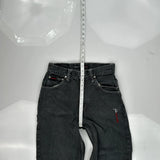 Fubu Graphic Jeans - 28W 30L Gray Denim