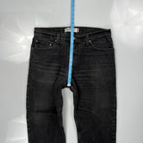 505 Levis Jeans - 35W 29L Grey Cotton