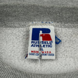 Made In USA Russell Athletic Georgia Tech Sweatshirt - Large Grey Cotton