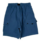 Adjustable Waistband Nike Acg Cargo Shorts - Largew 8L Blue Polyester