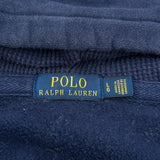 Polo By Ralph Lauren Hoodie - Large Navy Cotton