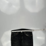 Levis 501 Jeans - 33W 31L Black Cotton