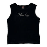 Mount Vernon, Il Harley Davidson Studded Tank Top - 2XL Black Cotton