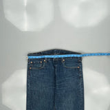 501 Levis Jeans - 33W 31L Blue Cotton