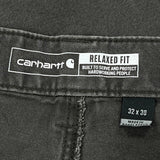 Carhartt Trousers - 32W 30L Grey Cotton