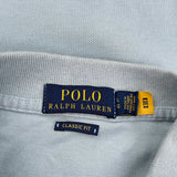 Polo By Ralph Lauren Polo Shirt - Large Blue Cotton
