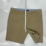 Tommy Hilfiger Chino Shorts - 36W 10L Khaki Cotton