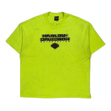 Kegel Harley-Davidson Harley Davidson Graphic T-Shirt - 3XL Yellow Cotton Blend