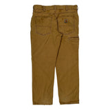 Carhartt Carpenter Trousers - 33W 30L Brown Cotton