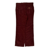 Levis Cord Trousers - 35″ Waist Burgundy Corduroy