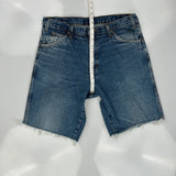 Dickies Denim Shorts - 36W 11L Blue Cotton