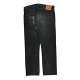 501 Levis Jeans - 34W 30L Black Denim