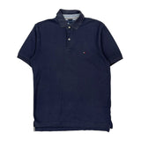 Tommy Hilfiger Polo Shirt - Medium Navy Cotton