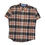 Tommy Hilfiger Checked Short Sleeve Shirt - 2XL Multicoloured Cotton