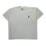 Mickey Mouse Disney Cartoon T-Shirt - XL White Cotton