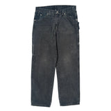 Dickies Double Knee Carpenter Pants - 32W 30L Gray Cotton