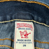True Religion Skinny Jeans - 24W US 0 Dark Wash Cotton