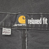 Carhartt Carpenter Trousers - 38W 32L Grey Cotton
