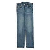 501 Levis Jeans - 32W 35L Blue Cotton