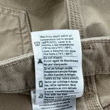Carhartt Cargo Trousers - 32W UK 12 Khaki Cotton