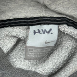 Age 10-12 Nike Graphic Hoodie - Medium Gray Cotton Blend
