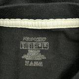 Reebok T-Shirt - Large Black Cotton