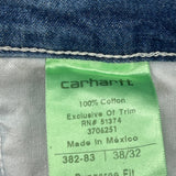 Carhartt Carpenter Jeans - 38W 32L Blue Cotton