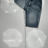 Unbranded Denim Shorts - 33W 11L Dark Wash Denim