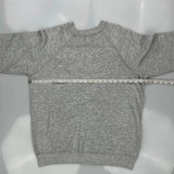 Unbranded Blank Sweatshirt - Medium Gray Cotton Blend