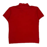 Ralph Lauren Polo Shirt - Medium Red Cotton