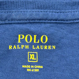 Polo By Ralph Lauren Long Sleeve T-Shirt - XL Blue Cotton